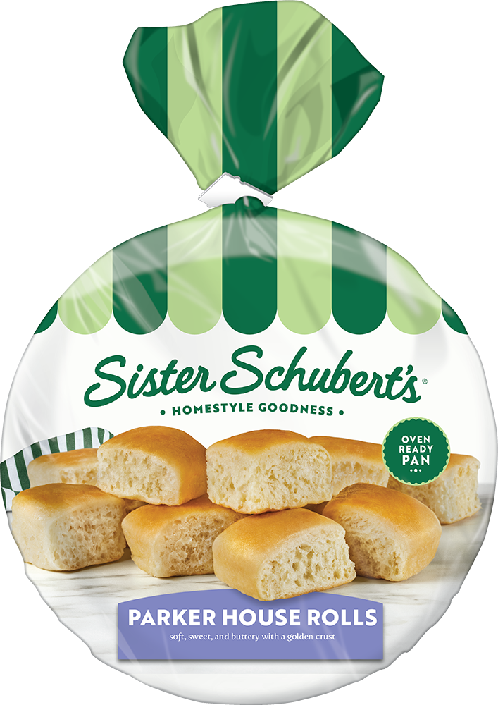 Sister Schubert’s® Parker House Style Yeast Rolls