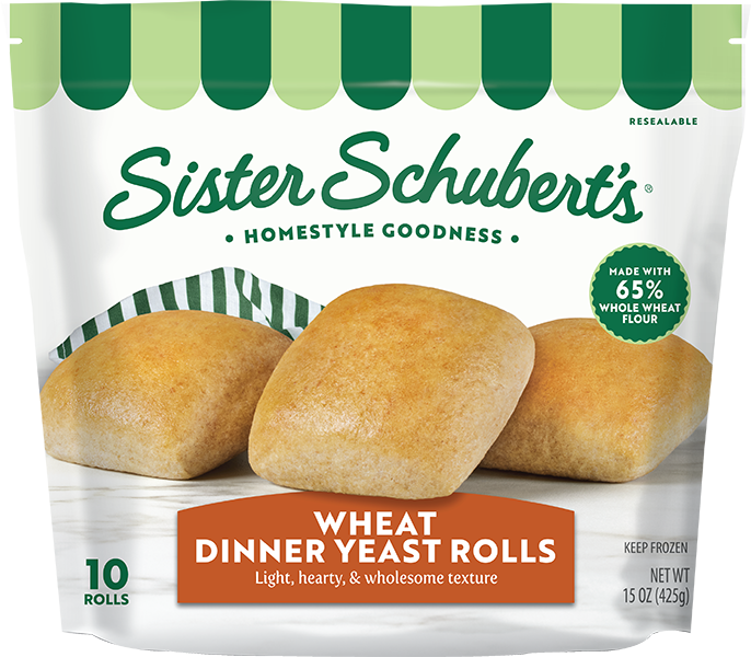 Sister Schubert’s® Wheat Dinner Yeast Rolls