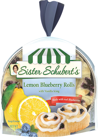 lemon blueberry rolls